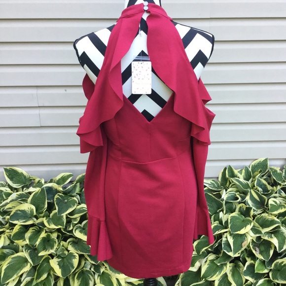 NWT Free People Sweet Talk Long Sleeve Mini Dress - Picture 7 of 8